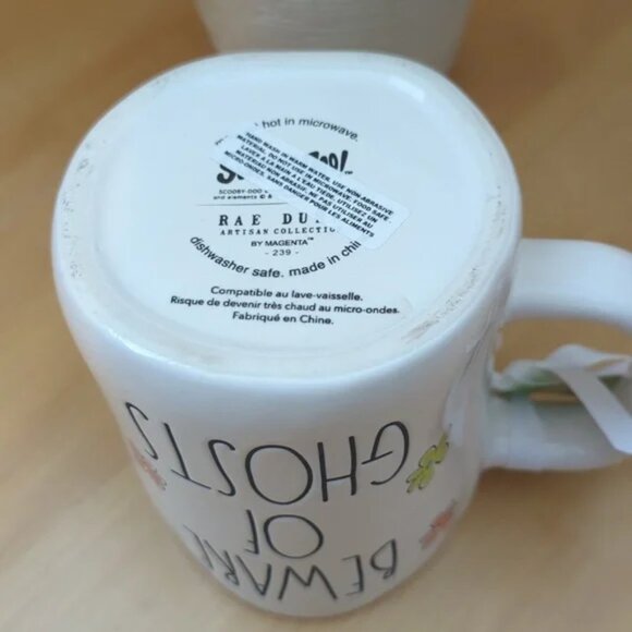 Rae Dunn Mystery Machine Mug Beware Of Ghosts Brand New - Picture 8 of 11